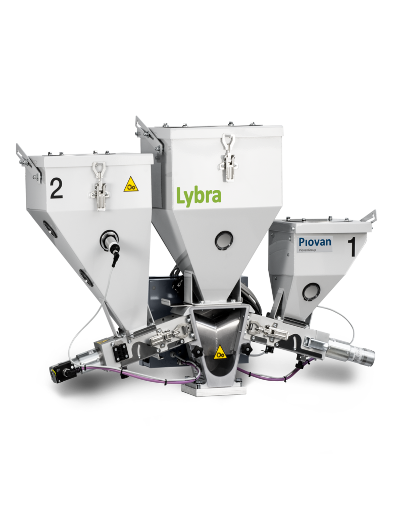 Piovan UnaDyn's Dosing & Blending systems Lybra LV machine