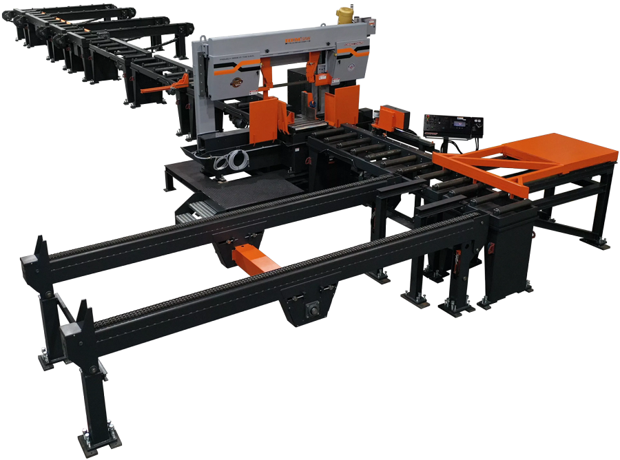 Material Handling from HE&M Saw DC22M