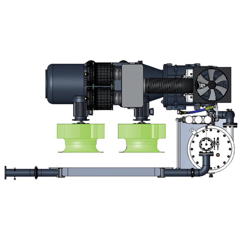 PneuTech RKHD VSD 220 HP Compressor cooling