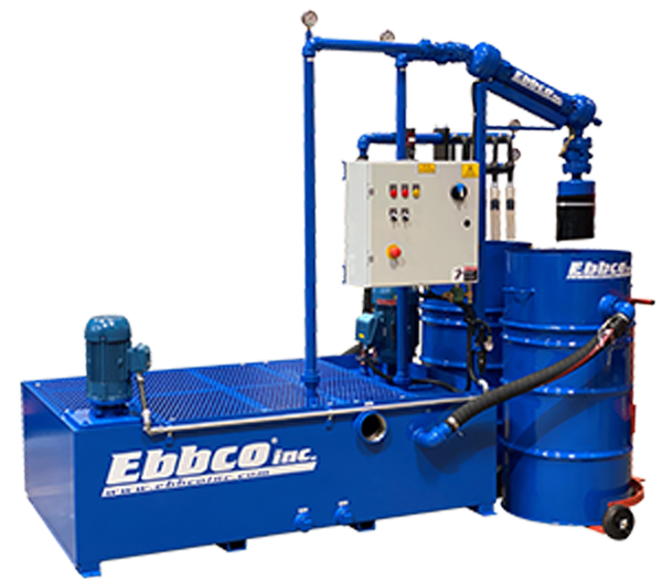 Ebbco Coolant Filtration systems machine