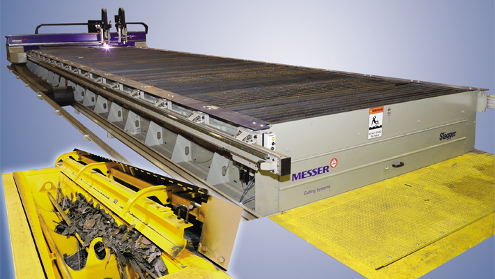 The SicoMat® from MESSER Cutting Systems slagger