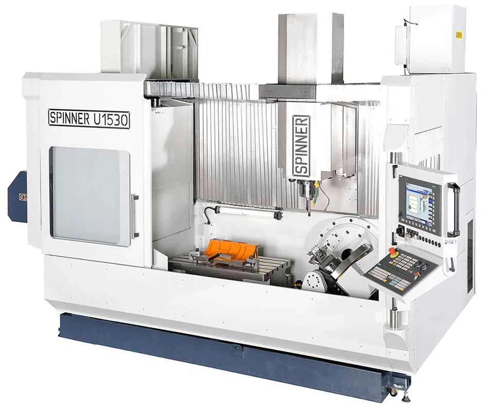 ​Spinner CNC's 5-Axis CNC Milling Machines model 2