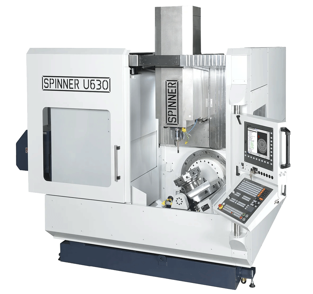 ​Spinner CNC's 5-Axis CNC Milling Machines
